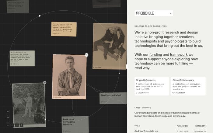 Apossible website preview