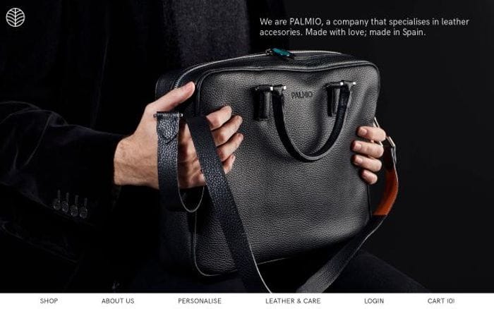 Mypalmio website preview