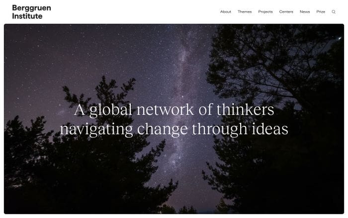 Berggruen Institute website preview
