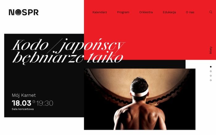 NOSPR website preview