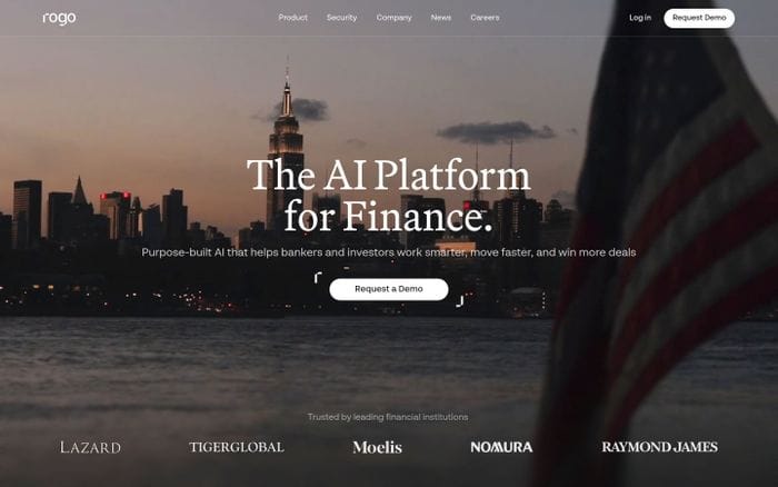 Rogo website preview