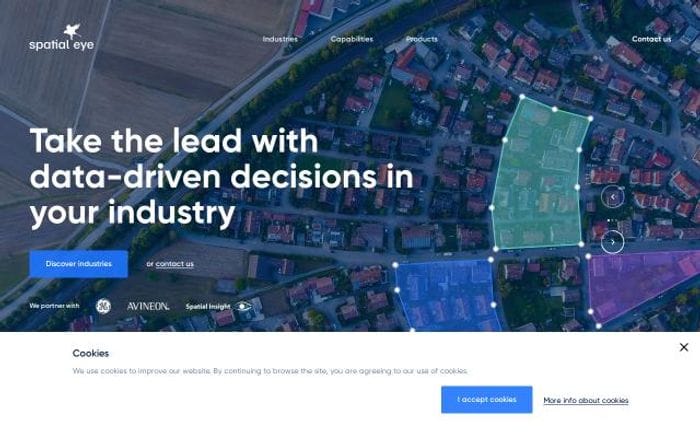 Spatial-eye website preview