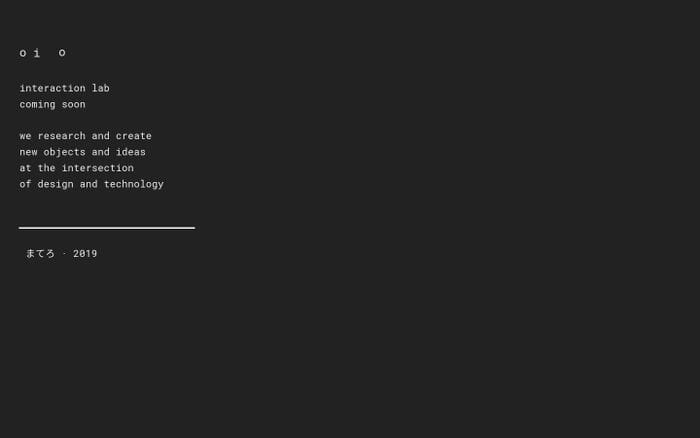 o i o website preview