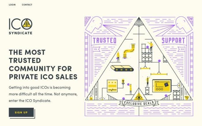 Icosyndicate website preview