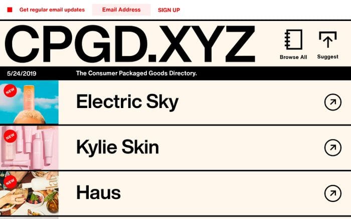 CPGD website preview