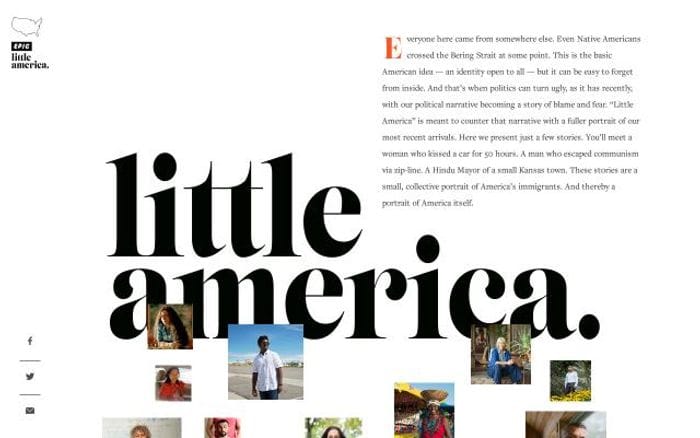 Epicmagazine website preview