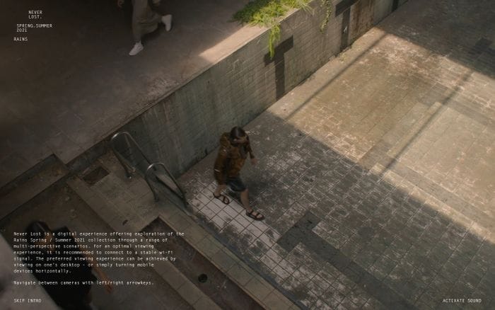 Rains website preview