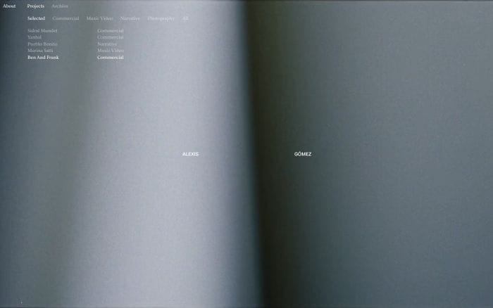 Alexis Gomez website preview