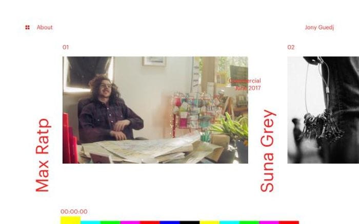Jonyguedj website preview