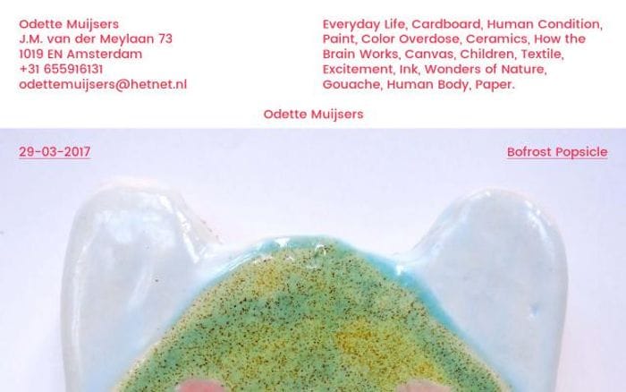Odettemuijsers website preview