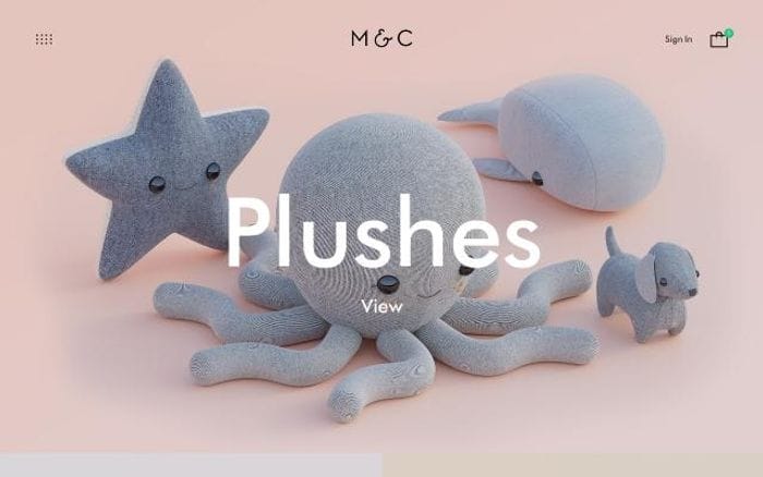 Mapleandcotton website preview