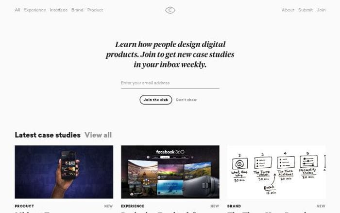Casestudy website preview
