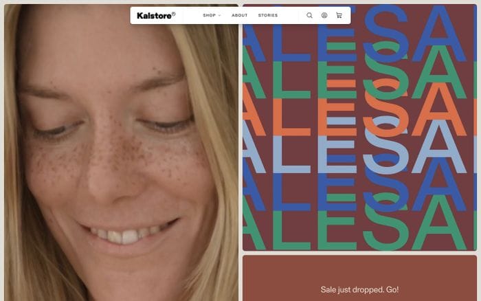 Kalstore website preview