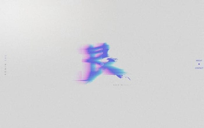 Ronin161 website preview