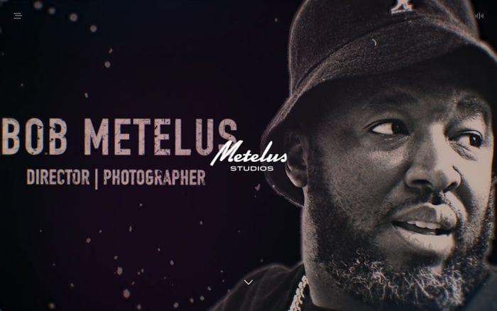 Metelus Studios website preview