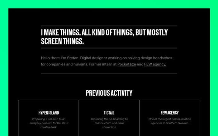 Stefanmiodrag website preview