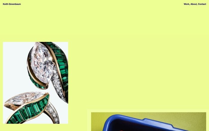 Keith Greenbaum website preview