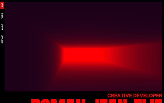 Roman Jean-Elie website preview