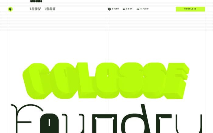 Colosse website preview