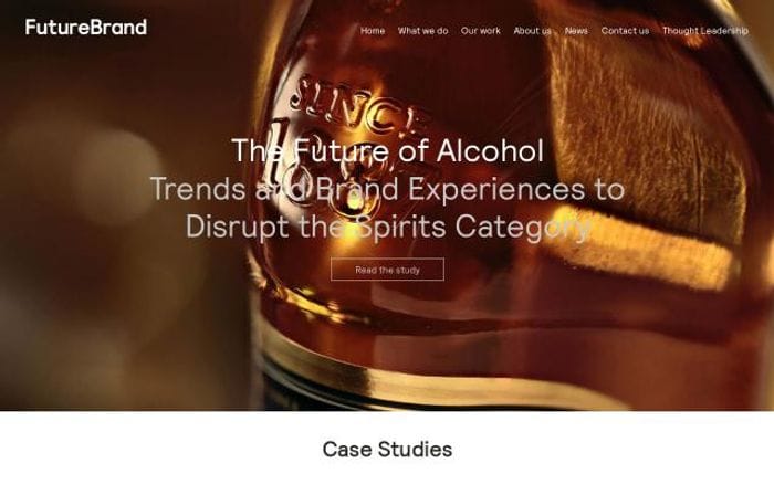 Futurebrand website preview