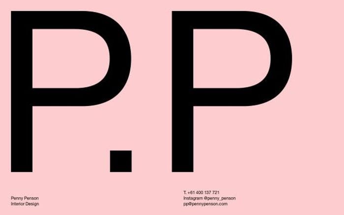 Pennypenson website preview