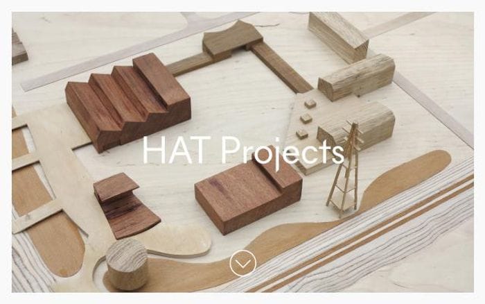 Hatprojects website preview