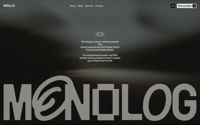 Monolog website preview