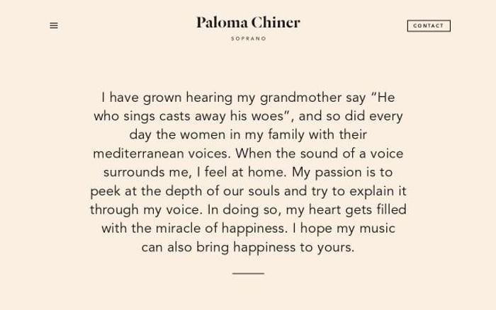 Palomachiner website preview