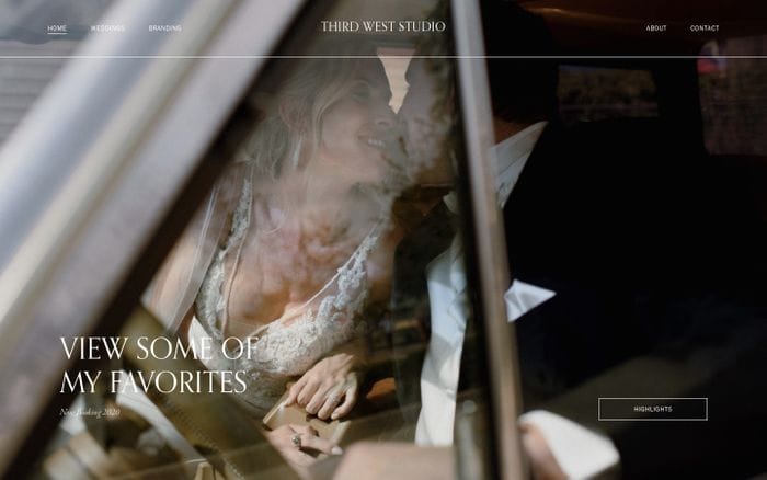 Third West Studio website preview
