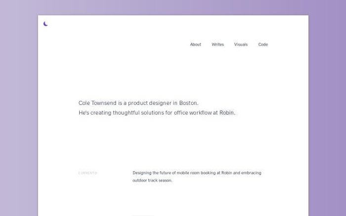 Twnsnd website preview