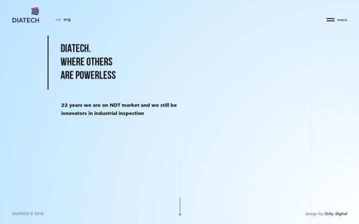 Diatech website preview