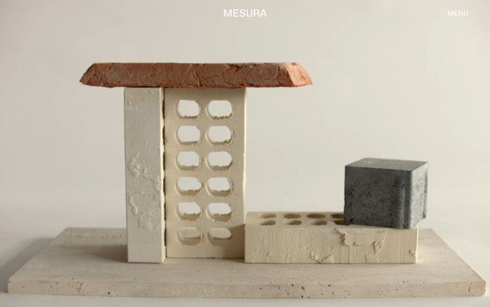 Mesura – Home website preview