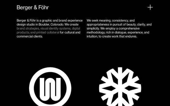 Bergerfohr website preview