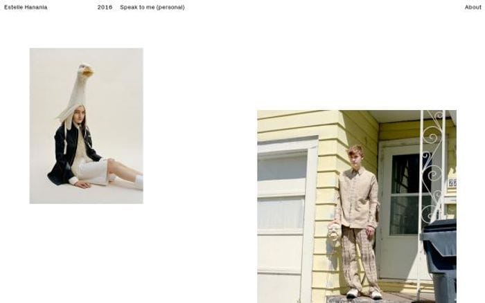 Estellehanania website preview