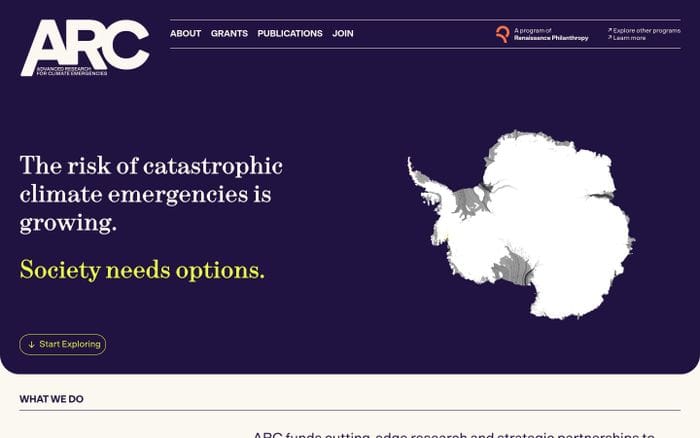 ARC website preview