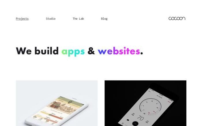 Wearecocoon website preview