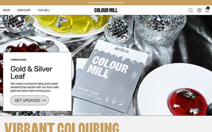 Colour Mill website preview
