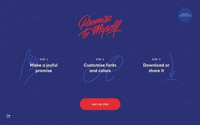 Kommigraphics website preview