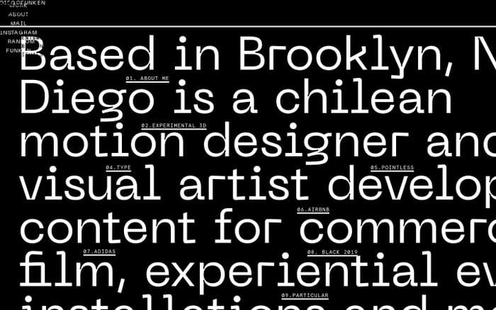 Diego Funken website preview