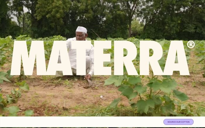 Materra website preview