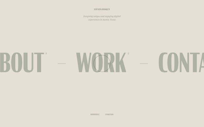 Steven Hanley website preview