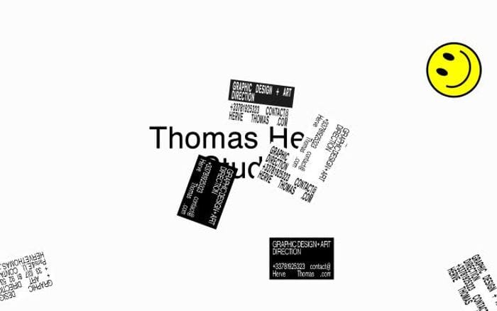 Hervethomas website preview