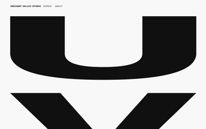 Uncannyvalley website preview