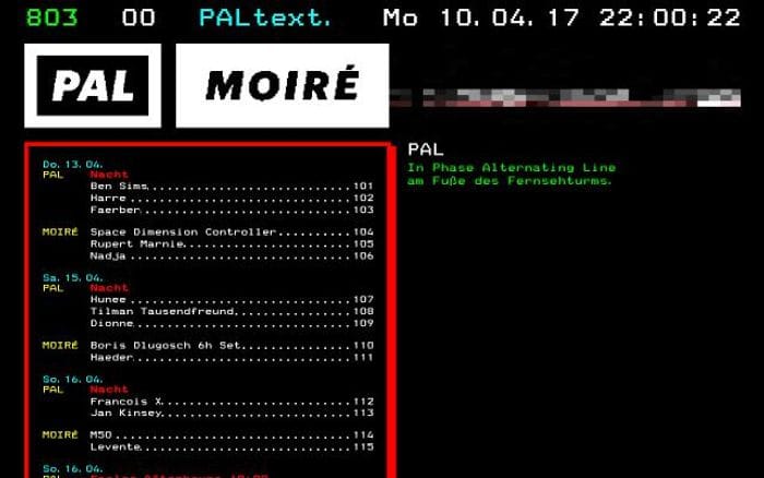 Pal-tv website preview