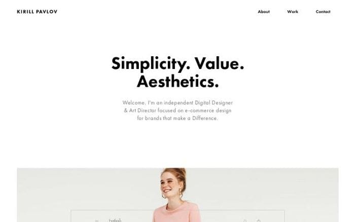 Kirpavlov website preview