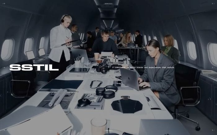Sstil Agency website preview