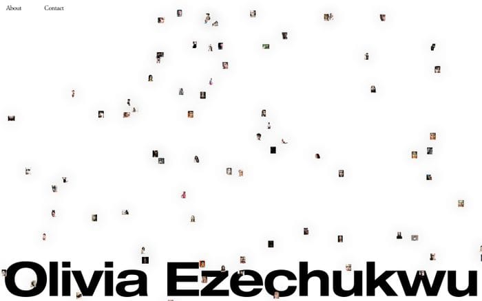 Olivia Ezechukwu website preview