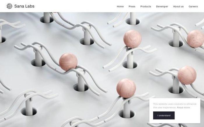 Sanalabs website preview