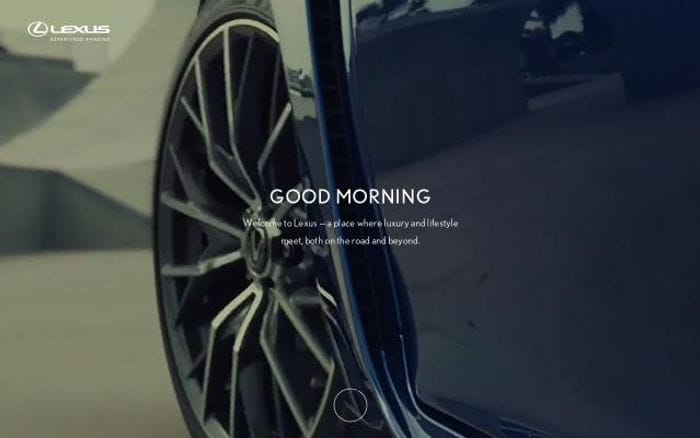 Discoverlexus website preview
