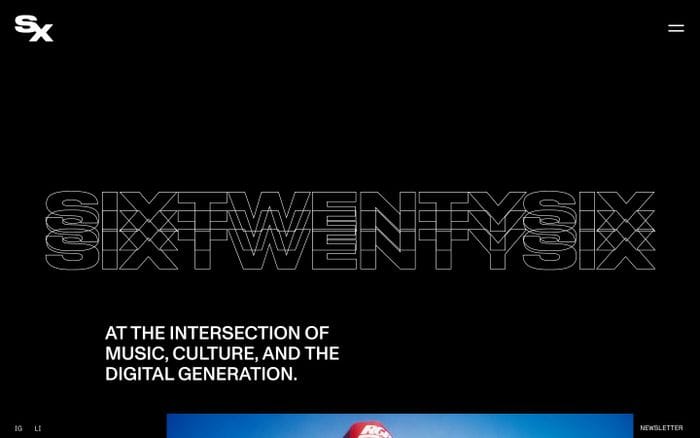 SixTwentySix website preview